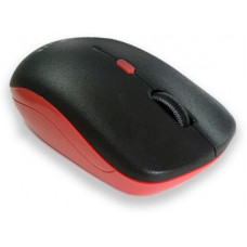 Deals, Discounts & Offers on Laptop Accessories - Amkette HushPro-The Quiet Wireless Optical Mouse(2.4GHz Wireless, Red, Black)