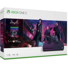 Deals, Discounts & Offers on Gaming - Microsoft Xbox One S 1 TB with Devil May Cry 5 Deluxe Edition(Gradient Purple)