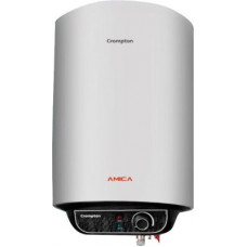 Deals, Discounts & Offers on Home Appliances - Crompton 15 L Storage Water Geyser (Amica, Black, White)
