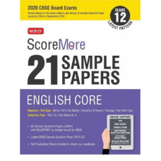 Deals, Discounts & Offers on Books & Media - ScoreMore 21 Sample Papers CBSE Boards as per Revised Pattern For 2020- Class 12 English Core(English, Paperback, MTG Editorial Board)