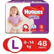 Deals, Discounts & Offers on Baby Care - Huggies Wonder Pants L(48 Pieces)