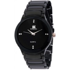 Deals, Discounts & Offers on Watches & Wallets - IIK Collection Black Luxury A555 Watch - For Men