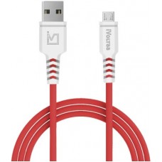 Deals, Discounts & Offers on Mobile Accessories - Buy 2 iVoltaa iVPC-IM-RED1 Micro USB Cable(All Phones With Micro USB Port, Red, Sync and Charge Cable)