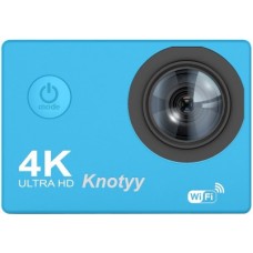 Deals, Discounts & Offers on Cameras - Knotyy Action Camera 4K Sports and Action Camera(Blue 16 MP)