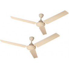 Deals, Discounts & Offers on Home Appliances - Four Star FABIA 1200mm - Pack Of 2 3 Blade Ceiling Fan(ivory, Pack Of 2)
