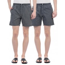 Deals, Discounts & Offers on Men - (Size M) Hanes Checkered Men's Boxer (Pack of 2)