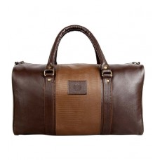 Deals, Discounts & Offers on  - Scharf Mikkel Edward Unisex Faux Leather 20 Litre Duffel Travel Bag