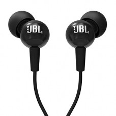 Deals, Discounts & Offers on  -  JBL C100SI In-Ear Headphones with Mic (Black)
