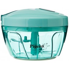 Deals, Discounts & Offers on Home & Kitchen - Pigeon by Stovekraft New Handy Mini Plastic Chopper with 3 Blades, Green