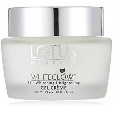 Deals, Discounts & Offers on Personal Care Appliances -  Lotus Herbals Whiteglow Skin Whitening And Brightening Gel Creme, SPF-25, 60g