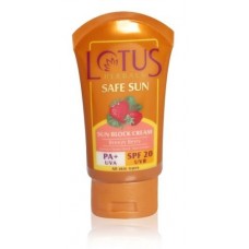Deals, Discounts & Offers on Personal Care Appliances - Lotus Herbals Safe Sun Block Cream SPF 20, 50g