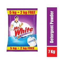 Deals, Discounts & Offers on Personal Care Appliances - Mr. White Detergent powder - 5 kg with Free Detergent powder - 2 kg
