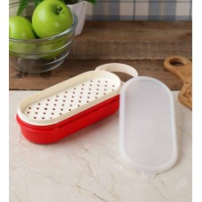 Deals, Discounts & Offers on  - Tupperware 500 ML Red and White Polypropylene Handy Grater, Set of 2