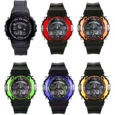Deals, Discounts & Offers on Watches & Wallets - SPINOZA multicolor kids digital Watch For Boys & Girls