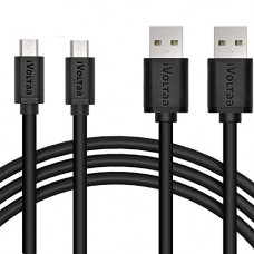 Deals, Discounts & Offers on  -  iVoltaa iVPC-P2 1.5m Micro USB Cable (Black, Pack of 2)