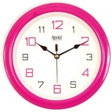 Deals, Discounts & Offers on Home Decor & Festive Needs - Ajanta Analog 3.5 cm X 20.5 cm Wall Clock(Pink, With Glass)