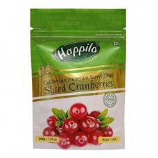Deals, Discounts & Offers on Grocery & Gourmet Foods - HappiloPremium Californian Dried and Sweet Sliced Cranberries, 200g