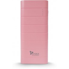 Deals, Discounts & Offers on Power Banks - Syska 10000 mAh Power Bank (Power Boost 100)(Pink, Lithium-ion)