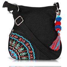 Deals, Discounts & Offers on Watches & Handbag - pick pocket Sling Bag Women's Sling Bag (Black,Slblkbside55)