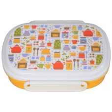 Deals, Discounts & Offers on Home & Kitchen - Hoom Plastic Lunch Box, 500ml, Yellow/White