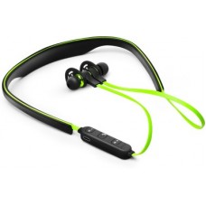 Deals, Discounts & Offers on Headphones - SoundLogic Stayfit Pro Bluetooth Headset with Mic(Green, In the Ear)
