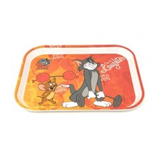 Deals, Discounts & Offers on Home & Kitchen - Tom and Jerry Rectangular Melamine Tray, Multicolour