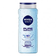Deals, Discounts & Offers on Personal Care Appliances - NIVEA MEN Hair, Face & Body Wash, Pure Impact Shower Gel, 500ml