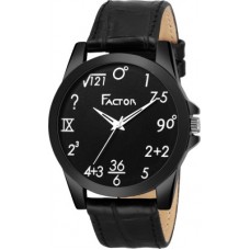 Deals, Discounts & Offers on Watches & Wallets - FactorFR-G557-BKBK-GEEK Premium Black University Collection Analog Watch - For Men