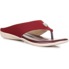 Deals, Discounts & Offers on Women - [Pack of 4 Size 3] LibertyMK-08 Women Red Sandals