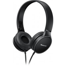 Deals, Discounts & Offers on Headphones - Panasonic RP-HF300ME-K Wired Headset with Mic(Black, On the Ear)