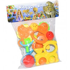 Deals, Discounts & Offers on  - Vibgyor Vibes Lovely Mixed Colourful Non Toxic Rattles