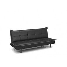 Deals, Discounts & Offers on  - Forzza Barbara Sofa Cum Bed (Black)