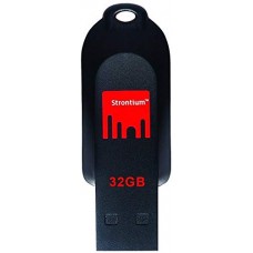 Deals, Discounts & Offers on  - Strontium Pollex 32GB Flash Drive (Black/Red)