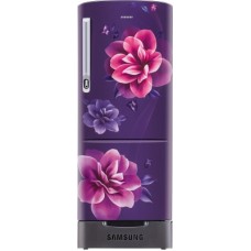 Deals, Discounts & Offers on Home Appliances - [Prepay] Samsung 192 L Direct Cool Single Door 4 Star Refrigerator with Base Drawer(Camellia Purple, RR20R182YCR/HL)
