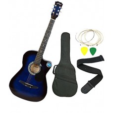 Deals and Offers on - Jixing JXNG 6 Strings Acoustic Guitars With Combo (Blue) Deals, Discounts & Offers on - Jixing JXNG 6 Strings Acoustic Guitars With Combo (Blue)