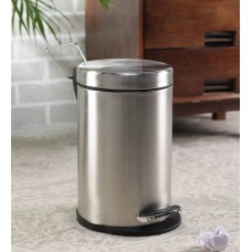 Deals, Discounts & Offers on  - Steel One 5 L Stainless Steel Pedal Dustbin With Inner Plastic Bucket