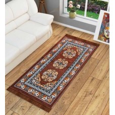 Deals, Discounts & Offers on  - Ethnic Motif Jute 5 x 3 feet Machine Made Carpet By Azaani