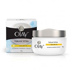 Deals, Discounts & Offers on Personal Care Appliances - Olay Natural White Glowing Fairness Day Cream SPF 24, 50g