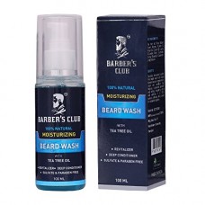 Deals, Discounts & Offers on Personal Care Appliances - Barber's Club Moisturizing Beard Wash with Tea Tree Oil - 100 ml