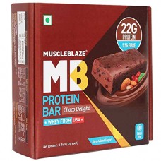 Deals, Discounts & Offers on Personal Care Appliances - MuscleBlaze Protein Bar (22g Protein)-Chocolate Delight (Pack of 6)