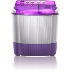 Deals, Discounts & Offers on Home Appliances - MarQ by Flipkart 7.5 kg Semi Automatic Top Load Washing Machine Purple, White(MQSA75)