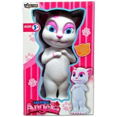 Deals, Discounts & Offers on Toys & Games - Toyshine Talking Cat with Stories and Songs, Touch Functions White(Multicolor)