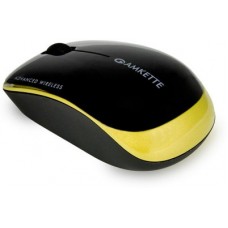 Deals, Discounts & Offers on Laptop Accessories - Amkette Element Wireless Optical Mouse(USB, Gold)