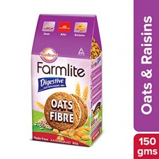 Deals, Discounts & Offers on Grocery & Gourmet Foods -  Sunfeast Farmlite Digestive Oats with Raisins Biscuits, 150g