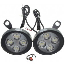 Deals, Discounts & Offers on  - Bikers World Fog Lamp LED(Universal For Bike, Pack of 2)