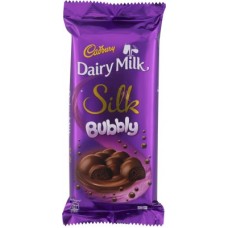 Deals, Discounts & Offers on  - [Specific Pincodes] Cadbury Dairy Milk Silk Bubbly Chocolate Bars(120 g)