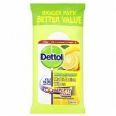 Deals, Discounts & Offers on Baby Care - Dettol Anti-Bacterial Multi Action Wipes Citrus 72 Large Wipes