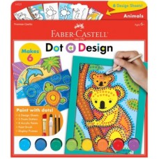 Deals, Discounts & Offers on Accessories - Faber-Castell Dot A Design-Animals (Acrylics) *New