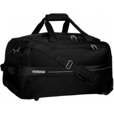 Deals, Discounts & Offers on  - American Tourister MARCO WHEEL DUFFLE 54CM BLACK Duffel Strolley Bag(Black)