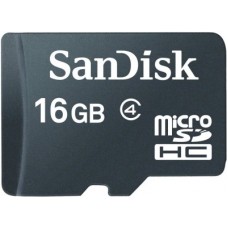 Deals, Discounts & Offers on Storage - Sandisk 16 GB MicroSD Class 4 Memory Card